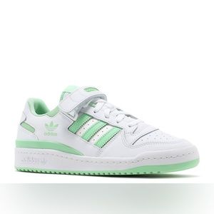 Adidas Forum Low White Glory Mint women 7.5 NWOT